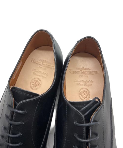 UNION IMPERIAL（ユニオンインペリアル）UNION IMPERIAL (ユニオンインペリアル) Cap Toe Oxford / ストレートチップシューズ ブラック サイズ:8の古着・服飾アイテム