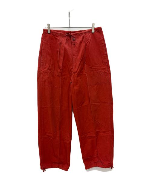 odds on（オッズオン）odds on (オッズオン) ヴィンテージパンツ レッド サイズ:Fの古着・服飾アイテム