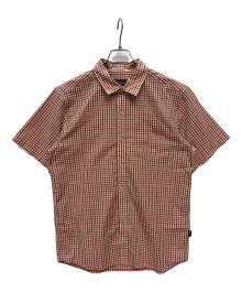 Patagonia（パタゴニア）の古着「2008年製 オーガニックコットン チェック 半袖シャツ」｜レッド×グリーン