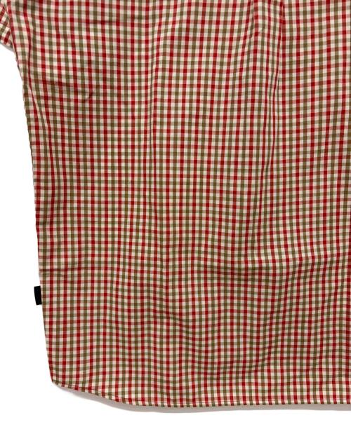 Patagonia（パタゴニア）Patagonia (パタゴニア) 2008年製 オーガニックコットン チェック 半袖シャツ レッド×グリーン サイズ:Mの古着・服飾アイテム