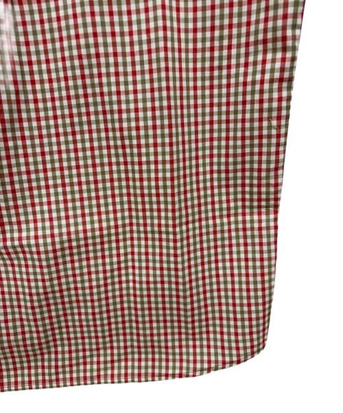 Patagonia（パタゴニア）Patagonia (パタゴニア) 2008年製 オーガニックコットン チェック 半袖シャツ レッド×グリーン サイズ:Mの古着・服飾アイテム