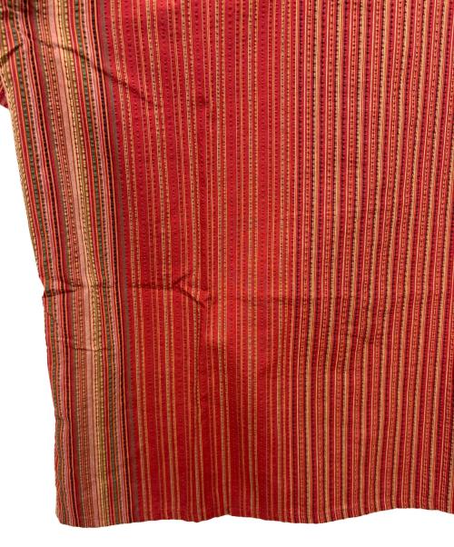 Patagonia（パタゴニア）Patagonia (パタゴニア) 2006年製 シアサッカー 半袖シャツ レッド×オレンジ サイズ:Mの古着・服飾アイテム