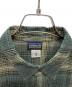 Patagonia (パタゴニア) 2005年製 オーガニックコットン 半袖シャツ グリーン×ベージュ サイズ:M：12000円
