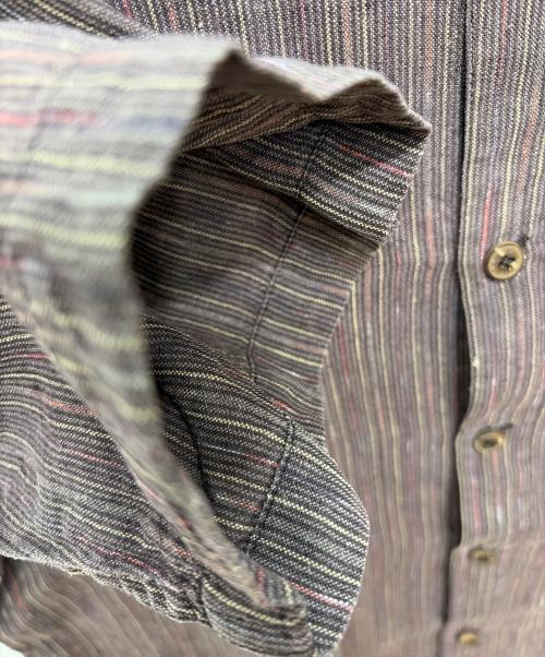 Patagonia（パタゴニア）Patagonia (パタゴニア) 2006年製 00s ヘンプ 半袖シャツ マルチカラー サイズ:Sの古着・服飾アイテム