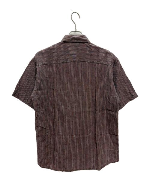 Patagonia（パタゴニア）Patagonia (パタゴニア) 2006年製 00s ヘンプ 半袖シャツ マルチカラー サイズ:Sの古着・服飾アイテム