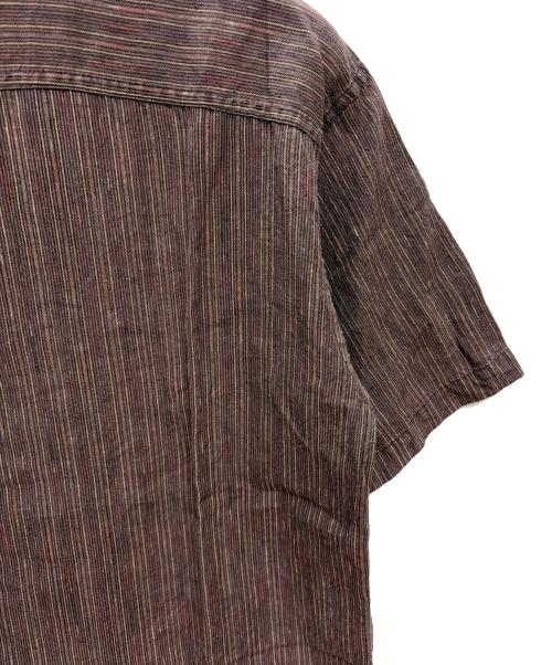 Patagonia（パタゴニア）Patagonia (パタゴニア) 2006年製 00s ヘンプ 半袖シャツ マルチカラー サイズ:Sの古着・服飾アイテム