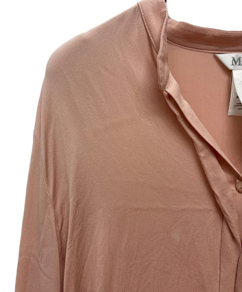 MaxMara（マックスマーラ）MaxMara (マックスマーラ) シルクブラウス ピンク サイズ:40の古着・服飾アイテム