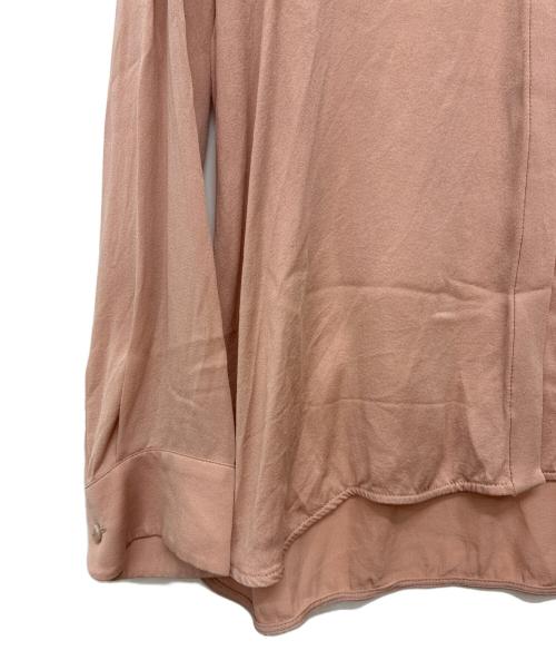 MaxMara（マックスマーラ）MaxMara (マックスマーラ) シルクブラウス ピンク サイズ:40の古着・服飾アイテム