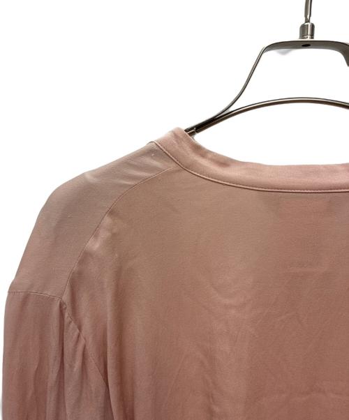 MaxMara（マックスマーラ）MaxMara (マックスマーラ) シルクブラウス ピンク サイズ:40の古着・服飾アイテム