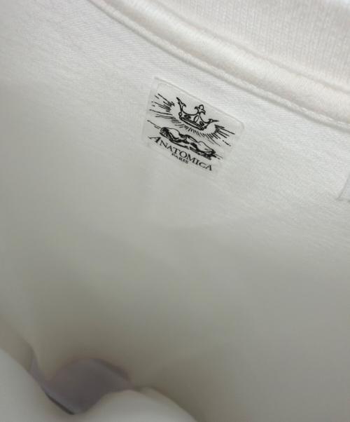 ANATOMICA（アナトミカ）ANATOMICA (アナトミカ) 半袖Tシャツ ホワイト サイズ:Sの古着・服飾アイテム