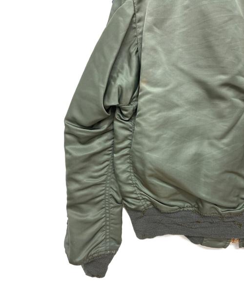 ALPHA（アルファ）ALPHA (アルファ) 70s L-2B フライトジャケット オリーブ サイズ:Mの古着・服飾アイテム