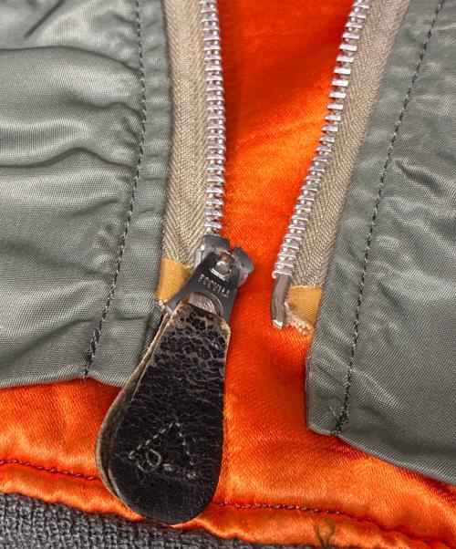 ALPHA（アルファ）ALPHA (アルファ) 70s L-2B フライトジャケット オリーブ サイズ:Mの古着・服飾アイテム