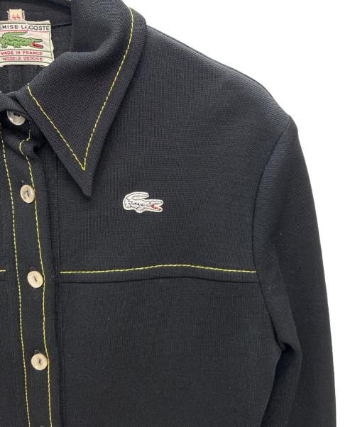 CHEMISE LACOSTE（シュミーズ ラコステ）CHEMISE LACOSTE (シュミーズ ラコステ) フランス製 ワンピース ブラック サイズ:44の古着・服飾アイテム