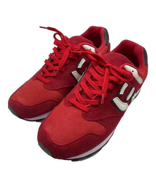 Sangacio（サンガッチョ）SANGACIO (サンガッチョ) にゅ～ず カーマイン ローカットスニーカー レッド サイズ:27.5cmの古着・服飾アイテム