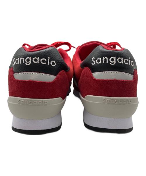 Sangacio（サンガッチョ）SANGACIO (サンガッチョ) にゅ～ず カーマイン ローカットスニーカー レッド サイズ:27.5cmの古着・服飾アイテム