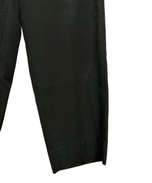 THE SHINZONE（ザ シンゾーン）THE SHINZONE (ザ シンゾーン) ウールギャバセンタープレスベイカー パンツ ダークグリーン サイズ:34の古着・服飾アイテム