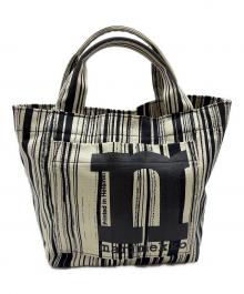 marimekko（マリメッコ）の古着「トートバッグ」｜ブラック×ホワイト