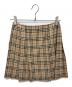 Burberry's (バーバリー) ラップスカート ベージュ×レッド サイズ:36：8000円