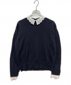 23区ニジュウサンク）の古着「薄手ニット」｜ブラック