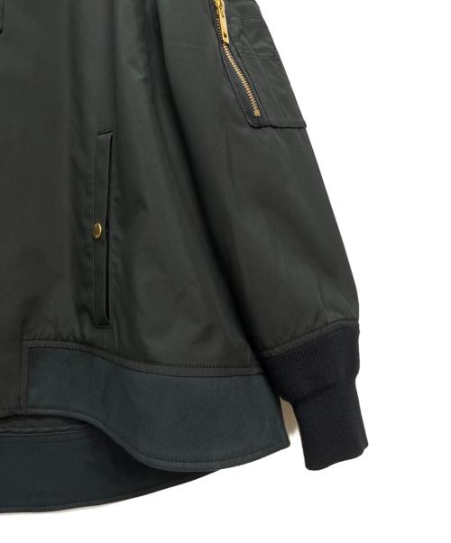 THE RERACS（ザ リラクス）THE RERACS (ザ リラクス) UNITED ARROWS (ユナイテッドアローズ) 別注 MA-1ジャケット ダークグレー サイズ:34の古着・服飾アイテム