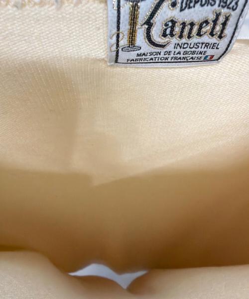 KANELL（カネル）Kanell (カネル) 長袖カットソー ベージュ サイズ:Lの古着・服飾アイテム