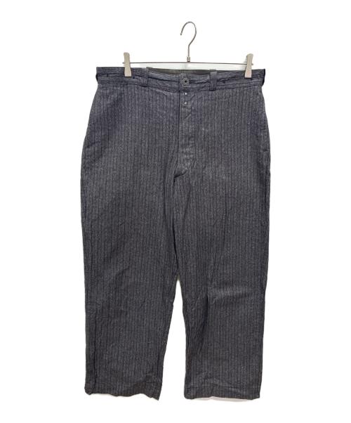 WORKERS（ワーカーズ）WORKERS (ワーカーズ) フレンチヘリンボーンパンツ グレー サイズ:34の古着・服飾アイテム