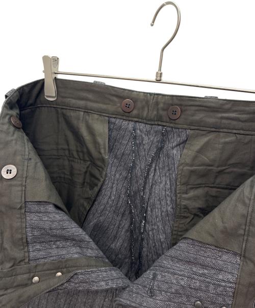 WORKERS（ワーカーズ）WORKERS (ワーカーズ) フレンチヘリンボーンパンツ グレー サイズ:34の古着・服飾アイテム