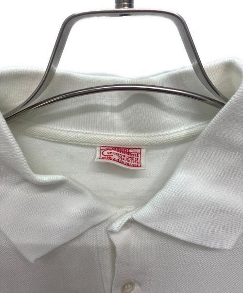 CONCHON QUINETTE（コンションキネット）CONCHON QUINETTE (コンションキネット) フランス製 ポロシャツ ホワイト サイズ:Mの古着・服飾アイテム