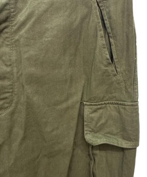 HOUSTON（ヒューストン）HOUSTON (ヒューストン) 1985 FRENCH MILITARY M-47 PANTS グリーン サイズ:46の古着・服飾アイテム