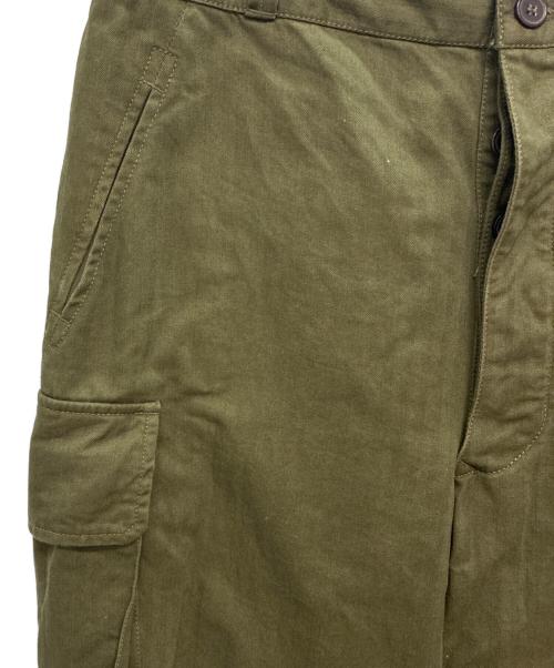 HOUSTON（ヒューストン）HOUSTON (ヒューストン) 1985 FRENCH MILITARY M-47 PANTS グリーン サイズ:46の古着・服飾アイテム