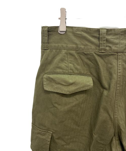 HOUSTON（ヒューストン）HOUSTON (ヒューストン) 1985 FRENCH MILITARY M-47 PANTS グリーン サイズ:46の古着・服飾アイテム