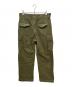HOUSTON (ヒューストン) 1985 FRENCH MILITARY M-47 PANTS グリーン サイズ:46：6000円
