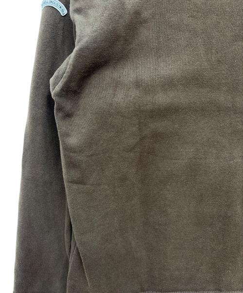 KANELL（カネル）Kanell (カネル) 長袖カットソー ブラウン サイズ:Lの古着・服飾アイテム