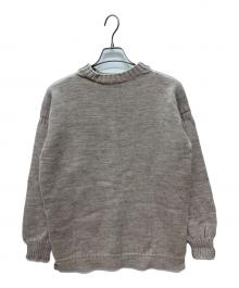 GUERNSEY WOOLLENS（ガンジーウーレンズ）の古着「厚手ニット」｜ベージュ