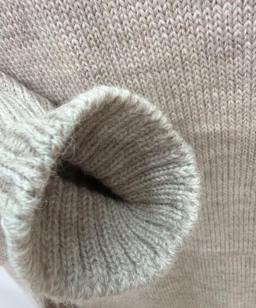 GUERNSEY WOOLLENS（ガンジーウーレンズ）GUERNSEY WOOLLENS (ガンジーウーレンズ) 厚手ニット ベージュ サイズ:42の古着・服飾アイテム
