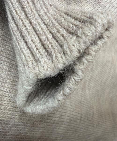 GUERNSEY WOOLLENS（ガンジーウーレンズ）GUERNSEY WOOLLENS (ガンジーウーレンズ) 厚手ニット ベージュ サイズ:42の古着・服飾アイテム