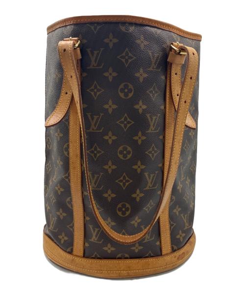 LOUIS VUITTON（ルイ ヴィトン）LOUIS VUITTON (ルイ ヴィトン) モノグラム バケットGM トートバッグ ブラウンの古着・服飾アイテム