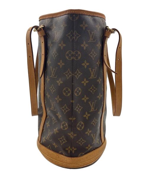 LOUIS VUITTON（ルイ ヴィトン）LOUIS VUITTON (ルイ ヴィトン) モノグラム バケットGM トートバッグ ブラウンの古着・服飾アイテム