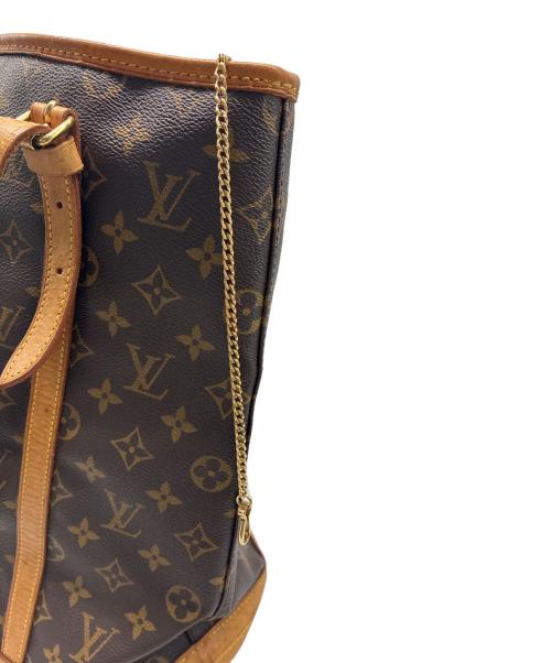 LOUIS VUITTON（ルイ ヴィトン）LOUIS VUITTON (ルイ ヴィトン) モノグラム バケットGM トートバッグ ブラウンの古着・服飾アイテム