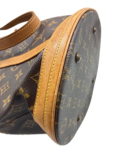 LOUIS VUITTON（ルイ ヴィトン）LOUIS VUITTON (ルイ ヴィトン) モノグラム バケットGM トートバッグ ブラウンの古着・服飾アイテム