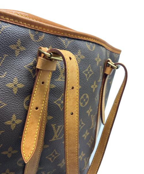 LOUIS VUITTON（ルイ ヴィトン）LOUIS VUITTON (ルイ ヴィトン) モノグラム バケットGM トートバッグ ブラウンの古着・服飾アイテム