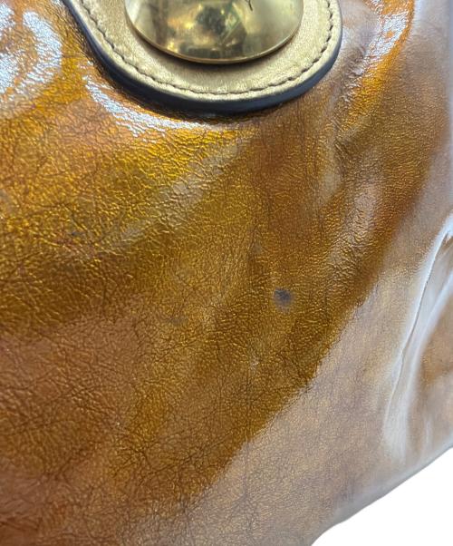 GUCCI（グッチ）GUCCI (グッチ) ボストンバッグ ゴールドの古着・服飾アイテム