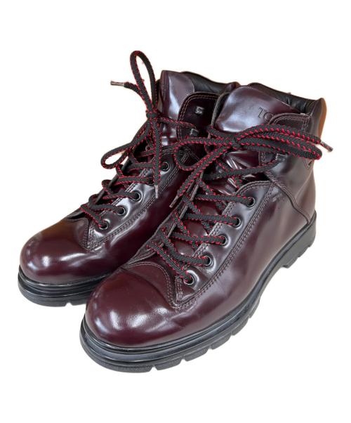 TOD'S（トッズ）TOD'S (トッズ) トレッキングシューズ ブラウン サイズ:7の古着・服飾アイテム
