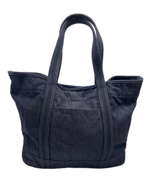 PORTER GIRL（ポーターガール）PORTER GIRL (ポーターガール) キャンバスデニムトートバッグ インディゴの古着・服飾アイテム