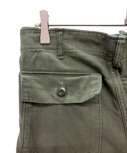 US ARMY（ユーエスアーミー）US ARMY (ユーエスアーミー) 70s ベイカーショートパンツ オリーブ サイズ:W32の古着・服飾アイテム