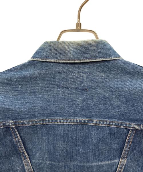Wrangler（ラングラー）Wrangler (ラングラー) 60s 24MJZ 白タグ デニムジャケット インディゴ サイズ:38の古着・服飾アイテム