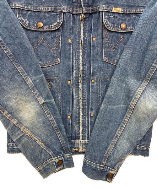 Wrangler（ラングラー）Wrangler (ラングラー) 60s 24MJZ 白タグ デニムジャケット インディゴ サイズ:38の古着・服飾アイテム