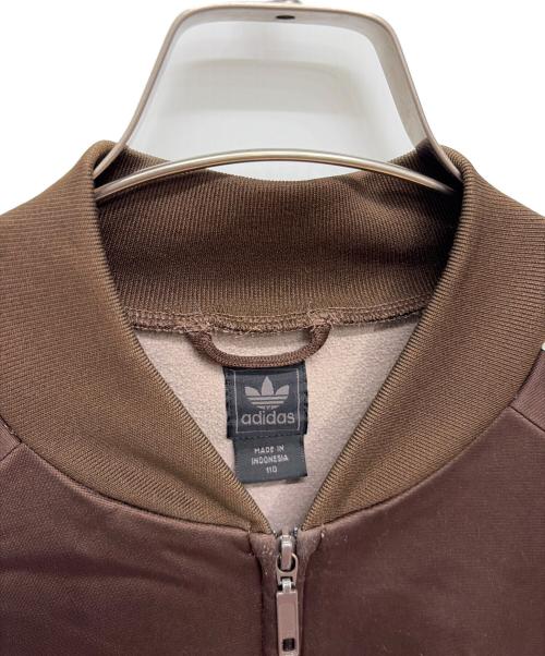 adidas（アディダス）adidas (アディダス) ATP復刻 トラックジャケット ブラウン サイズ:110の古着・服飾アイテム