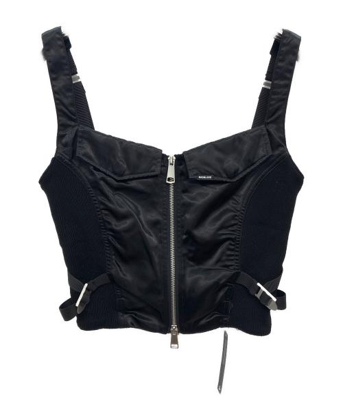 BAD BLOOD（バッドブラッド）BAD BLOOD (バッドブラッド) ビスチェ ブラック サイズ:Sの古着・服飾アイテム