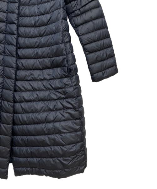 'S Max Mara（エスマックスマーラ）'S Max Mara (エスマックスマーラ) ノーカラーダウンコート ネイビー サイズ:40の古着・服飾アイテム